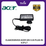 Load image into Gallery viewer, CLAACE19V215 ACER 19V 2.15 PLUG IN 5.5*1.7