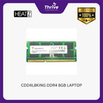 Load image into Gallery viewer, CDD4L8KING DDR4 8GB LAPTOP