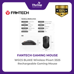 Load image into Gallery viewer, WGC5 BLAKE Wireless Pixart 3325 Rechargeable Gaming Mouse