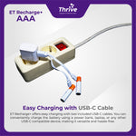 Load image into Gallery viewer, ET Recharge+ AAA 1.6V 500mWh Type-C USB Rechargeable Battery - Baterai Pengisian Cepat & Ramah Lingkungan