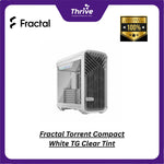 Load image into Gallery viewer, Fractal Torrent Compact White TG Clear Tint