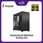 Load image into Gallery viewer, Fractal Pop Air RGB Black TG Clear Tint