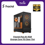 Load image into Gallery viewer, Fractal Pop Air RGB Orange Core TG Clear Tint