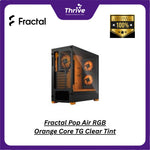 Load image into Gallery viewer, Fractal Pop Air RGB Orange Core TG Clear Tint