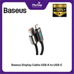 Load image into Gallery viewer, Baseus Display Cable USB-A to USB-C 66W 1m