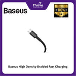 Load image into Gallery viewer, Baseus High Density Braided Fast Charging Data Cable USB-C to USB-C 100W 2m