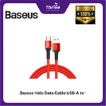 Load image into Gallery viewer, Baseus Halo Data Cable USB-A to USB-C 3A 1m