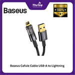 Load image into Gallery viewer, Baseus Cafule Cable USB-A to Lightning 2.4A 1m