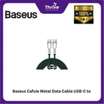 Load image into Gallery viewer, Baseus Cafule Metal Data Cable USB-C to USB-C 100W 2m