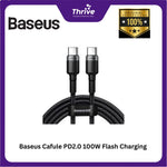 Load image into Gallery viewer, Baseus Cafule PD2.0 100W Flash Charging USB-C to USB-C 2m
