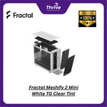 Load image into Gallery viewer, Fractal Meshify 2 Mini White TG Clear Tint