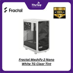 Load image into Gallery viewer, Fractal Meshify 2 Nano White TG Clear Tint
