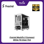 Load image into Gallery viewer, Fractal Meshify 2 Compact White TG Clear Tint