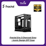 Load image into Gallery viewer, Fractal Era 2 Charcoal Gray - Iconic Design SFF Case