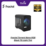 Load image into Gallery viewer, Fractal Torrent Nano RGB Black TG Light Tint