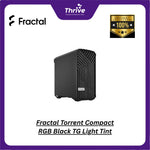 Load image into Gallery viewer, Fractal Torrent Compact RGB Black TG Light Tint