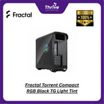 Load image into Gallery viewer, Fractal Torrent Compact RGB Black TG Light Tint