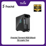 Load image into Gallery viewer, Fractal Torrent RGB Black TG Light Tint