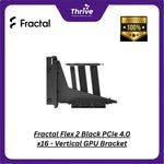 Load image into Gallery viewer, Fractal Flex 2 Black PCIe 4.0 x16 - Vertical GPU Bracket