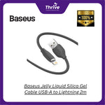 Load image into Gallery viewer, Baseus Jelly Liquid Silica Gel Cable USB-A to Lightning 2m