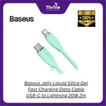 Load image into Gallery viewer, Baseus Jelly Liquid Silica Gel Fast Charging Data Cable USB-C to Lightning 20W 2m