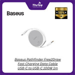 Load image into Gallery viewer, Baseus Pathfinder Free2Draw Fast Charging Data Cable USB-C to USB-C 100W 1m