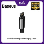 Load image into Gallery viewer, Baseus Pudding Fast Charging Cable USB-C to Lightning 20W 2m