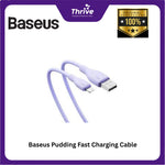 Load image into Gallery viewer, Baseus Pudding Fast Charging Cable USB-A to Lightning 2.4A 1.2m