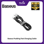 Load image into Gallery viewer, Baseus Pudding Fast Charging Cable USB-A to Lightning 2.4A 1.2m