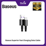 Load image into Gallery viewer, Baseus Superior Fast Charging Data Cable USB-A to USB-C 66W 1m
