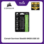 Load image into Gallery viewer, Corsair Survivor Stealth 64GB USB 3.0 CMFSS3B-64GB