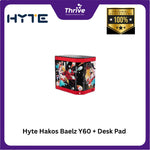 Load image into Gallery viewer, Hyte Hakos Baelz Y60 + Desk Pad Bundle - Modern Aesthetic Dual Chamber ATX Case