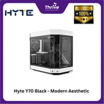 Load image into Gallery viewer, Hyte Y70 Black - Modern Aesthetic Dual Chamber ATX Case