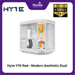 Load image into Gallery viewer, Hyte Y70 Red - Modern Aesthetic Dual Chamber ATX Case