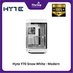 Load image into Gallery viewer, Hyte Y70 Snow White - Modern Aesthetic Dual Chamber ATX Case