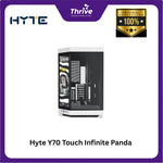 Load image into Gallery viewer, Hyte Y70 Touch Infinite Panda - Modern Aesthetic Dual Chamber ATX Case with 14.9 Integrated LCD Touchscreen