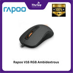 Load image into Gallery viewer, Rapoo V16 RGB Ambidextrous Optical Gaming Mouse