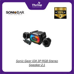 Load image into Gallery viewer, Sonic Gear iOX 3P RGB Stereo Speaker 2.1