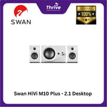 Load image into Gallery viewer, Swan HiVi M10 Plus - 2.1 Desktop Speakers