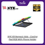 Load image into Gallery viewer, NYK X9 Nemesis Vale - Cooling Pad RGB With Phone Holder