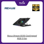 Load image into Gallery viewer, Rexus Breeze B150 Coolingpad RGB 5 Fan