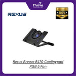 Load image into Gallery viewer, Rexus Breeze B170 Coolingpad RGB 5 Fan