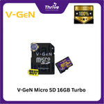 Load image into Gallery viewer, V-GeN Micro SD 16GB Turbo With SD Adapter
