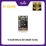 Load image into Gallery viewer, V-GeN Micro SD 16GB Turbo With SD Adapter