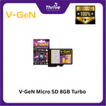 Load image into Gallery viewer, V-GeN Micro SD 8GB Turbo No Adapter
