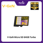 Load image into Gallery viewer, V-GeN Micro SD 64GB Turbo No Adapter