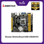Load image into Gallery viewer, Biostar MotherBoard MBI H81MHV3 3.0, Ver 7.0/memory DDR 4 Matx BIOSTARA MOBO for AMD Memory DDR 5