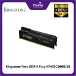 Load image into Gallery viewer, Kingstone Fury DDR 4 Fury KF432C16BB/16