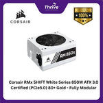 Load image into Gallery viewer, Corsair RMx SHIFT White Series 850W ATX 3.0 Certified (PCIe5.0) 80+ Gold - Fully Modular