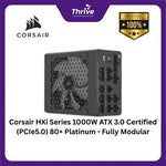 Load image into Gallery viewer, Corsair HXi Series 1000W ATX 3.0 Certified (PCIe5.0) 80+ Platinum - Fully Modular